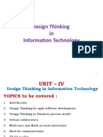 Design Thinking in Information Technology