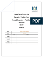 +EL099 - Quiz 2