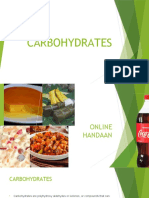 Biochemistry Carbohydrates