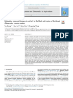 Estimating Temporal Changes in Soil PH in The Black Soil Region of Northeast