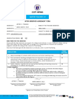 Cot-Rpms: Master Teacher I-Iv