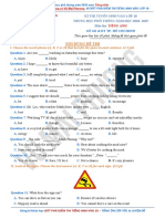 (Cô Vũ Mai Phương) Hướng dẫn giải Đề thi tuyển sinh vào lớp 10 năm 2018- 2019 môn Tiếng Anh - Sở GD & ĐT TP. Hồ Chí Minh