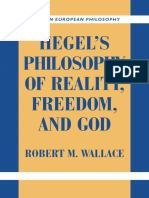 Robert Wallace - Hegel's Philosophy of Reality, Freedom, and God-Cambridge University Press