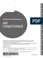 AIR Conditioner: Installation Manual