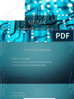 Sigma: Introduction To Electrical Circuit