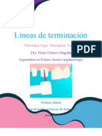 Líneas de Terminación