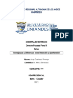 Semejanzas y Diferencias Entre Detención y Aprehensión