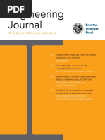 Engineering Journal: Third Quarter 2021 - Volume 58, No. 3