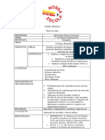 Plano de Aula Da Oficina