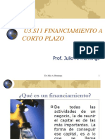 Financiamiento A Corto Plazo