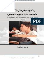 Avaliação Planejada Aprendizagem Consentida