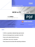 Iscsi Vs FC: European Storage Competence Center