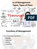 5 Functions of Management - Planning