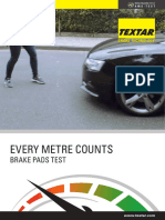 Every Metre Counts: Brake Pads Test