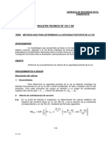 Boletin Tecnico Vo-1-99 Capacidad Portante de La Vía