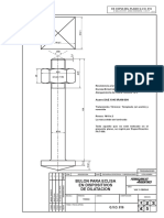 GVO - 816 Bulon para Eclisa Dispositivo de Dilatacion