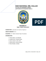 Informe N°1 - Analisis Elemental I