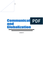 UNIT III Lesson 1 (Communication and Globalization)