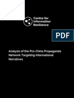 Analysis of The Pro-China Propaganda Network Targeting International Narratives - FINAL