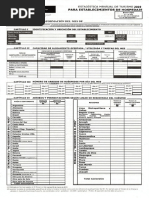 Ficha Estadistica Hospedaje