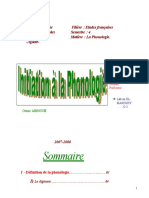 Phonologie Dossier