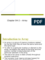 EEE3801 Computer Programming For Engineering - Chapter - 04