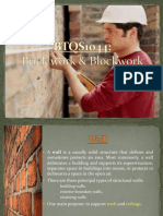 Lecture 7 - Brickwork & Blockwork