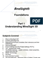 MineSight Part1 Understanding Minesight