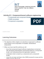 Activity # 5: Component-Based Software Engineering