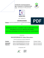 Modernisation de L'architecture Et Implementation Des VLANs Securisés