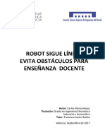 Mena - Robot Siguelíneas y Evitaobstáculos Mediante Arduino para Uso Docente