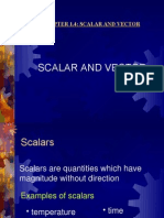 Scalar and Vector