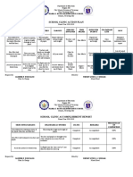 School Clinic Action Plan: Maria Z. Bayya Elementary School