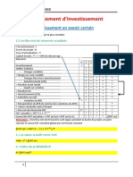 Financement D'investissement