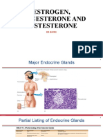 Estrogen, Progesterone, Testesterone, and Placental Hormones