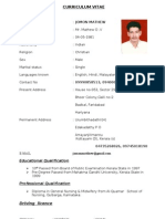 JOMON - RESUME - ICU Up Dated 26-2-11