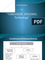 "Vibration Welding Technology": A Presentation On