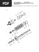 Power Shuttle, Input Shaft and Forward Clutch