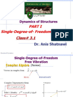 Lecture 3 - SDOF Free Vibration