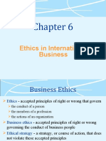 Ethics in International Business