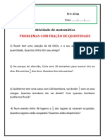 Atividade de Matemática - (Caderno) - 5º Ano (17-08)