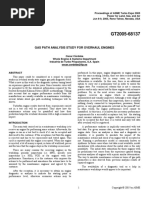 Gt2005 68137 Gas Path Analysis Study For