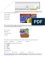 Atividade Diagnóstica Ed Fisica 7º Ano