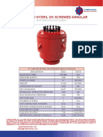 11 5000 Hydril GK Screwed Annular Bop Spec Sheet