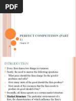 Perfect Competition (Part 1)