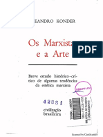 Os Marxistas e A Arte by Leandro Konder