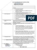 Technology Plan and Infrastructure Support System Journalize Transactions "Prepare Chart of Accounts" A. Technology Plan I. Course Design