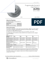 Cs-Pyh: Programmable Smoke & Heat Detector