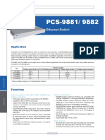 Ethernet Switch: Application