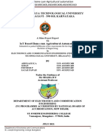 IoT Based Home and Agriculture Automation Report